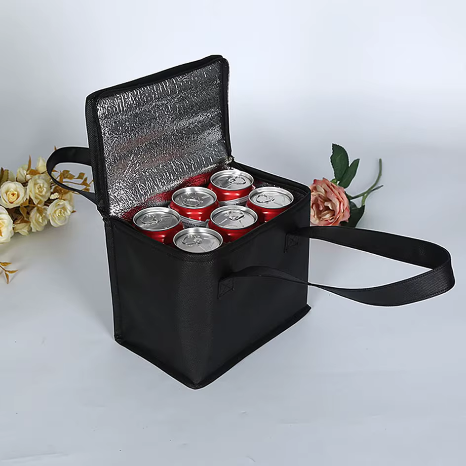 Bolsa térmica plegable con aislamiento