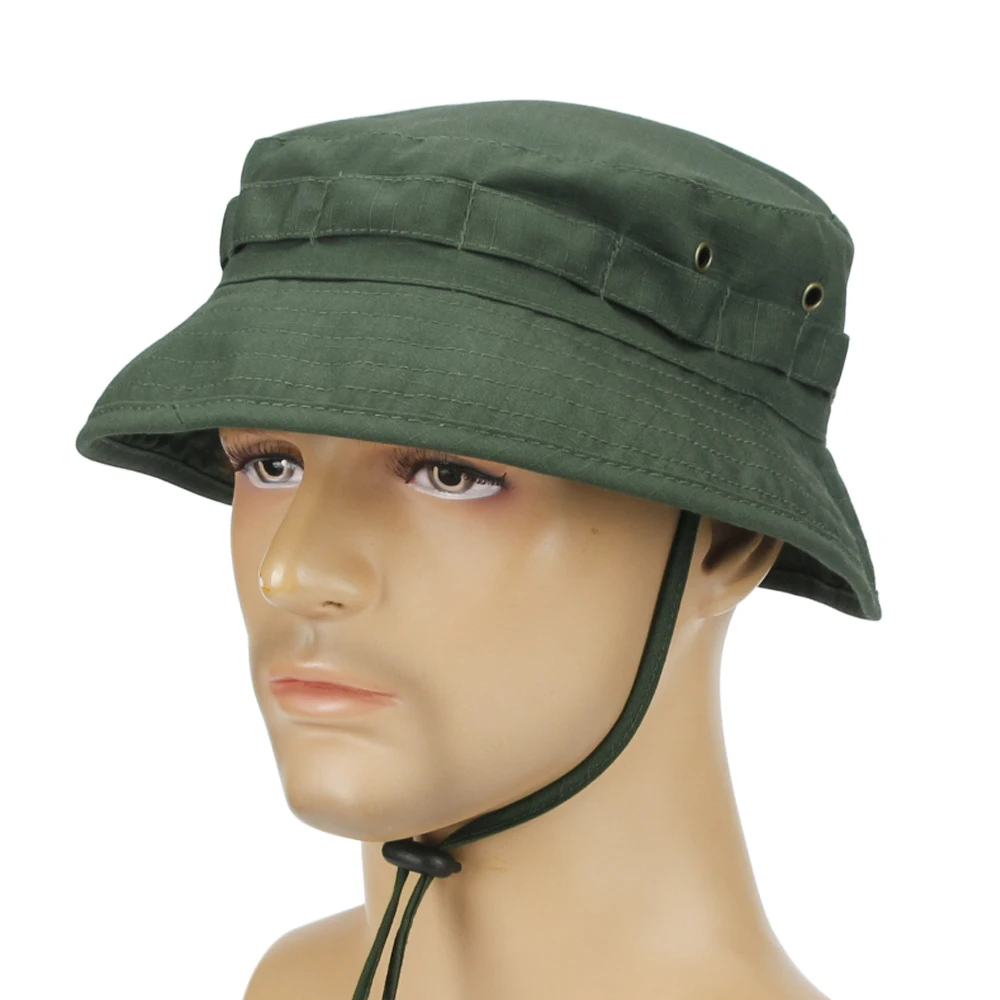 Sombrero boonie camuflaje plegable para pesca y caza en senderismo - imagen 3