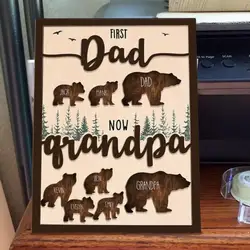 Placa identificativa de madera con grabado personalizado para nombre