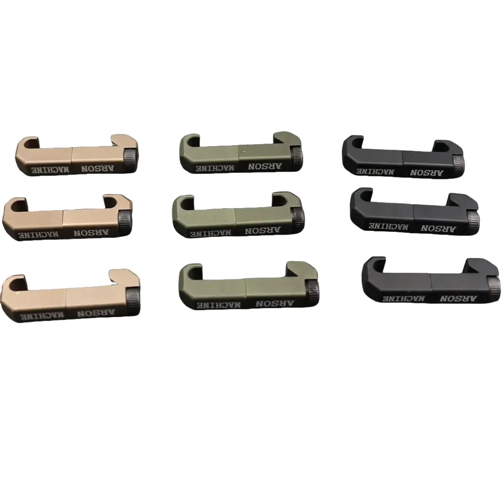 Clip de cables M-LOK para equipamiento táctico