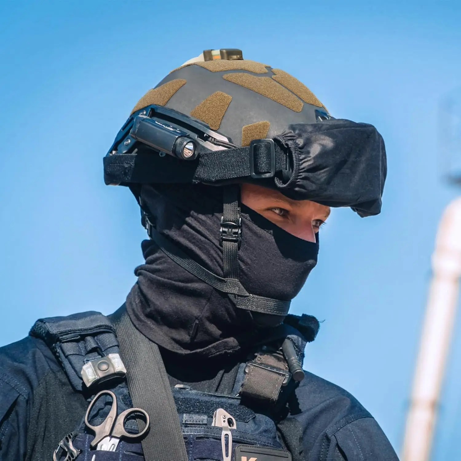 Kit Velcro Casco Táctico Universal – Fijación Adhesiva para Equipamiento Militar - imagen 5