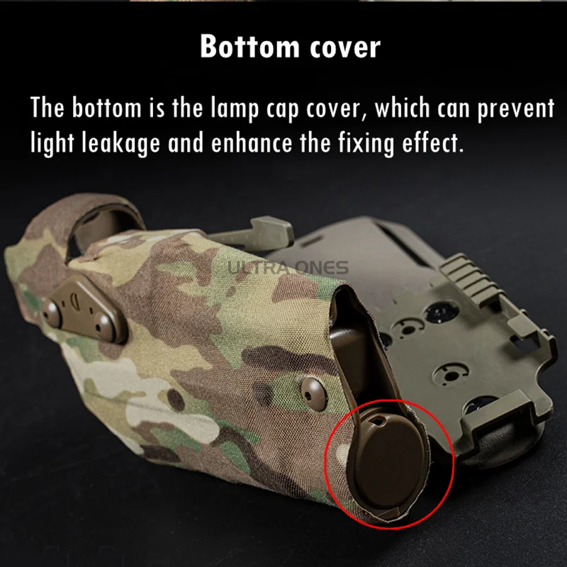 Funda táctica para Glock 17 Gen4/G19 con X300, plataforma de pierna - imagen 2