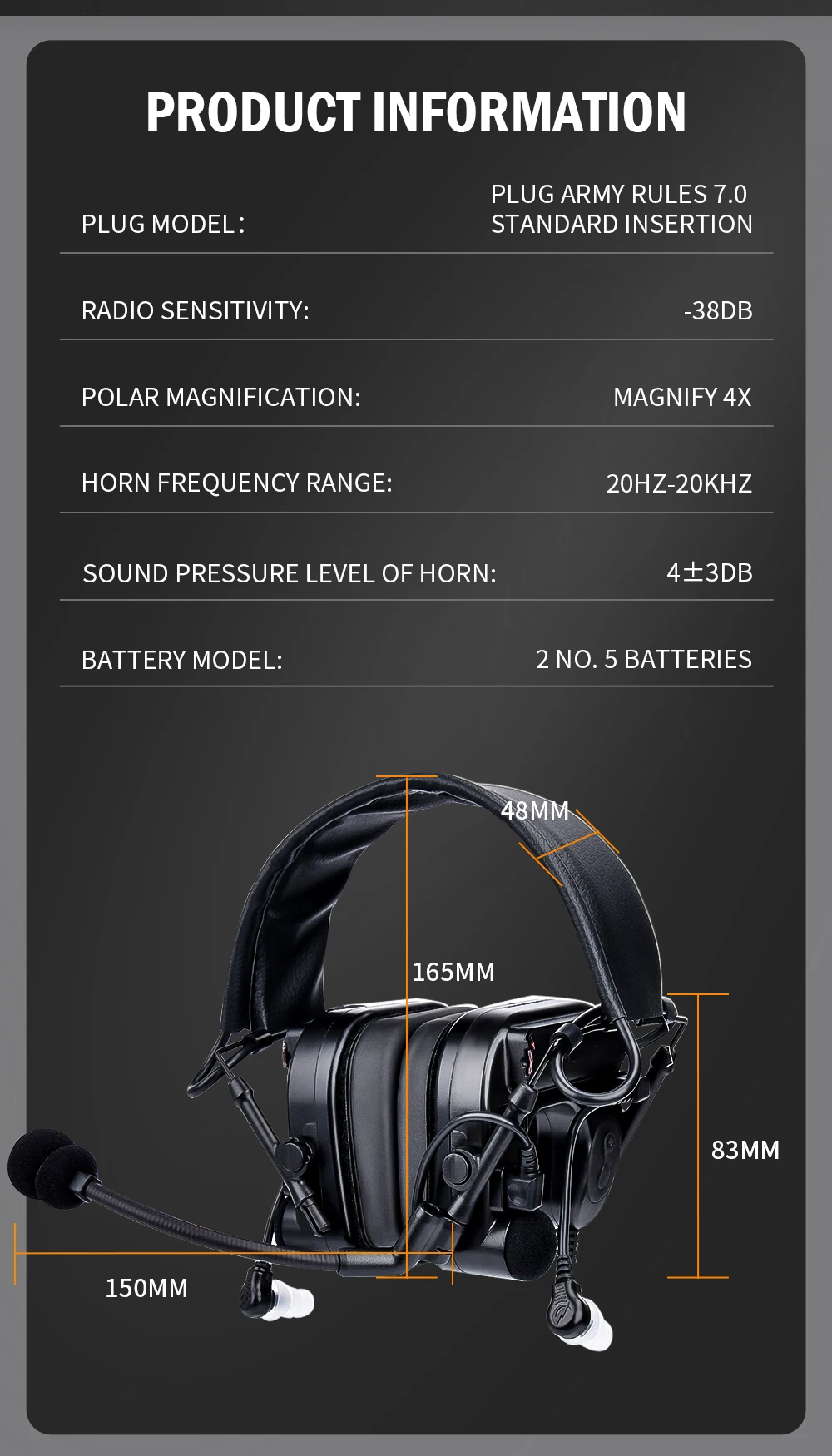 Auriculares WADSN detalle de orejera