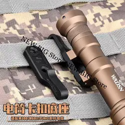 Base soporte linterna táctica MOLLE para M600