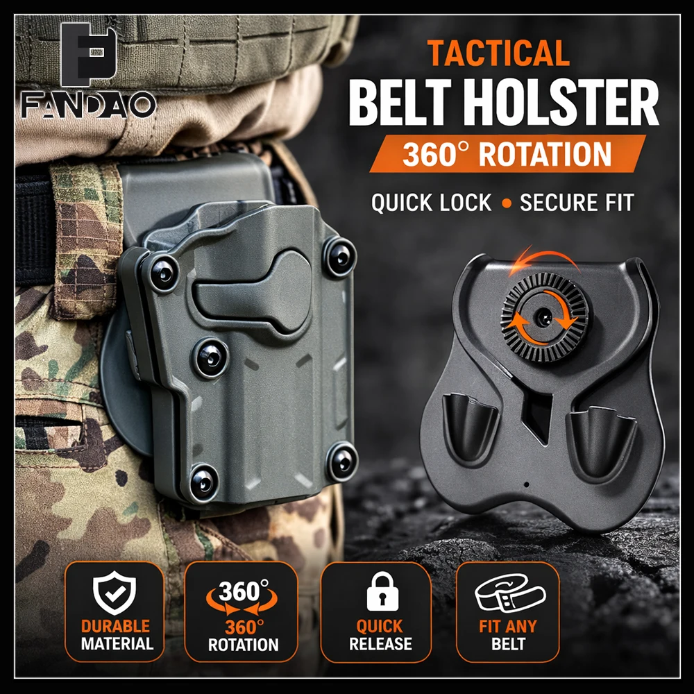 Cytac funda pistola táctica desenfunde rápido universal cinturón
