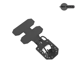 PEW Tactical Placa PTT fija estilo CommSled de expansión CURV