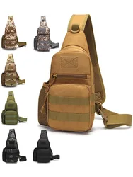 Bandolera táctica MOLLE para caza y senderismo