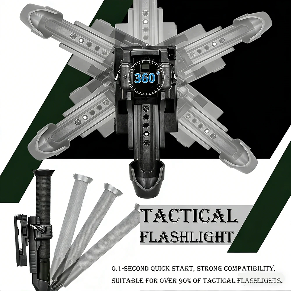 Cinturón táctico modular MOLLE para airsoft, paintball y caza - imagen 2