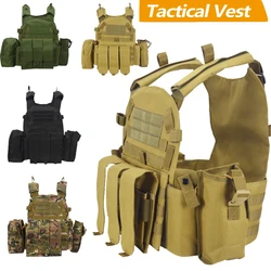 Chaleco táctico militar Modelo 6094 nailon MOLLE
