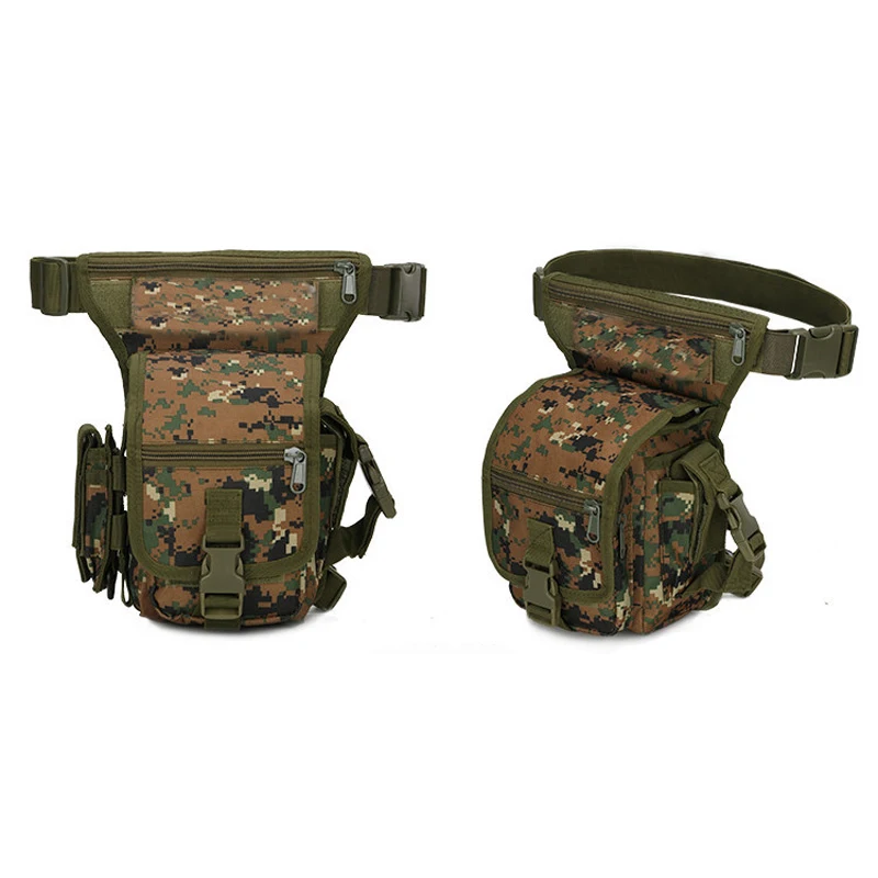 Bolsa táctica de pierna para senderismo y camping - imagen 2