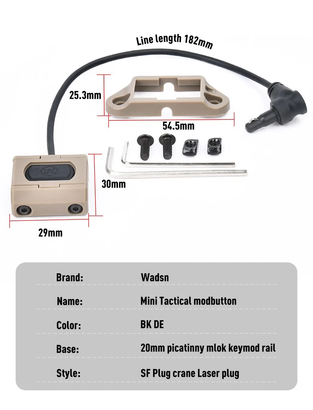 Detalle del cable y conector