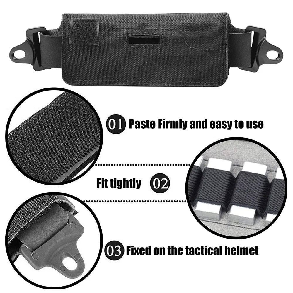 Bolsa de contrapeso táctica para casco NVG OPS Fast BJ PJ MH - imagen 5