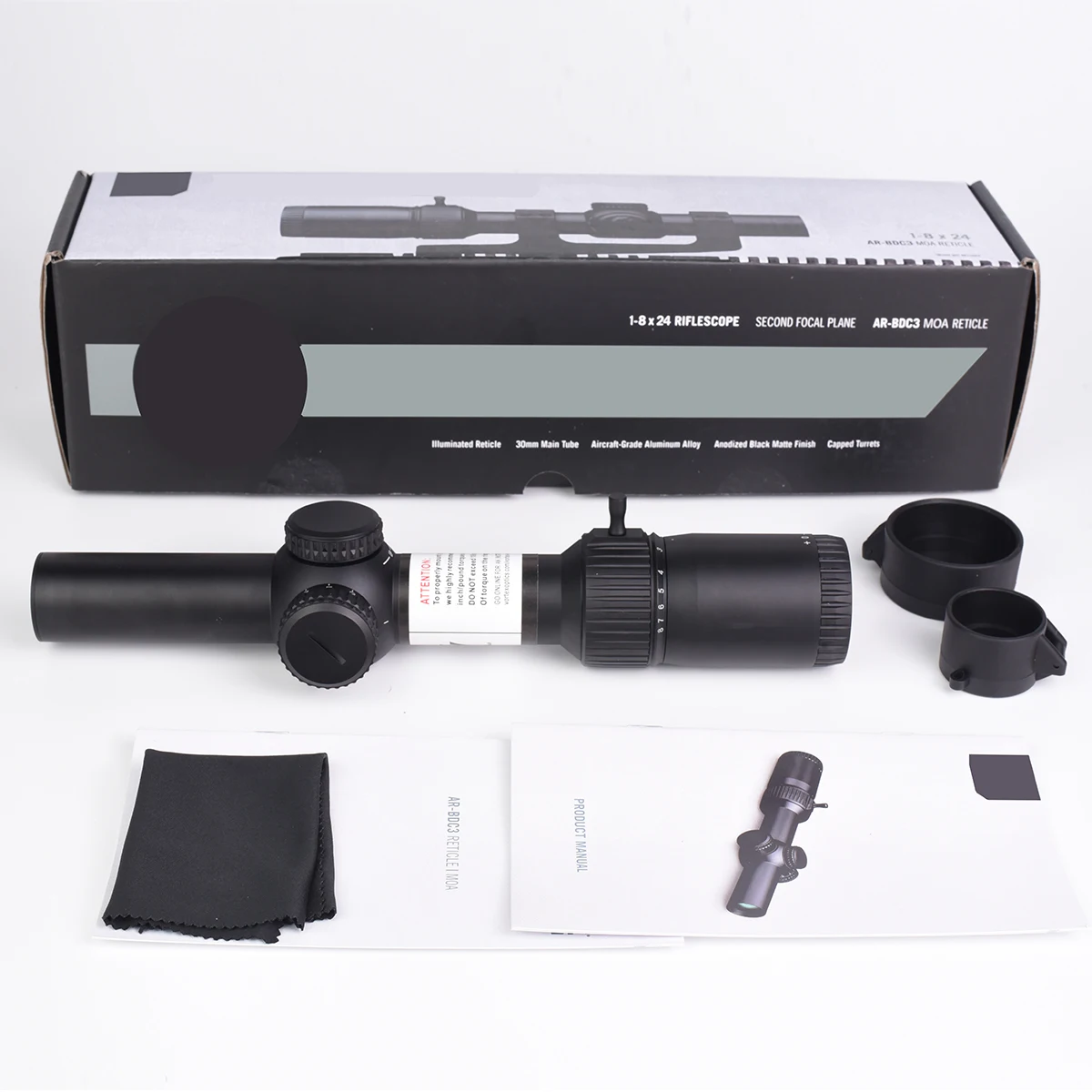 Mira telescópica táctica para rifle SFP con retícula BDC - imagen 5