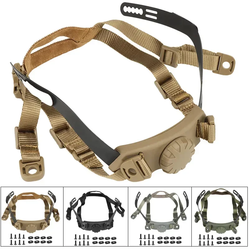 Sistema de suspensión interior para casco táctico CS ajustable