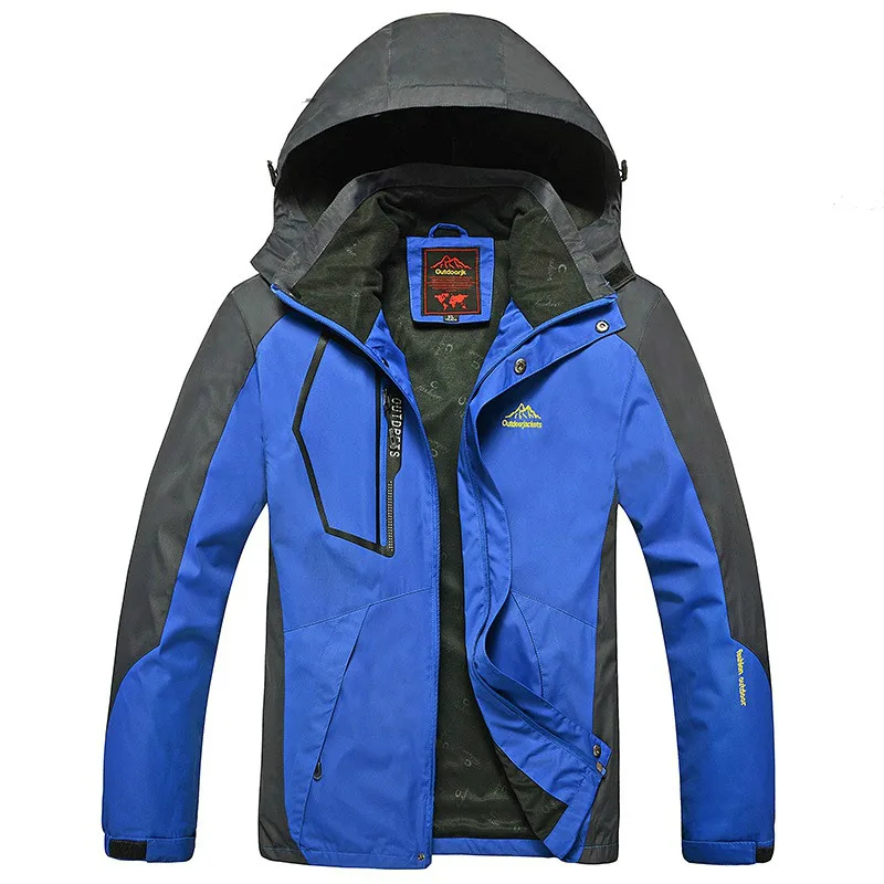 Chaqueta impermeable con capucha resistente al viento otoño