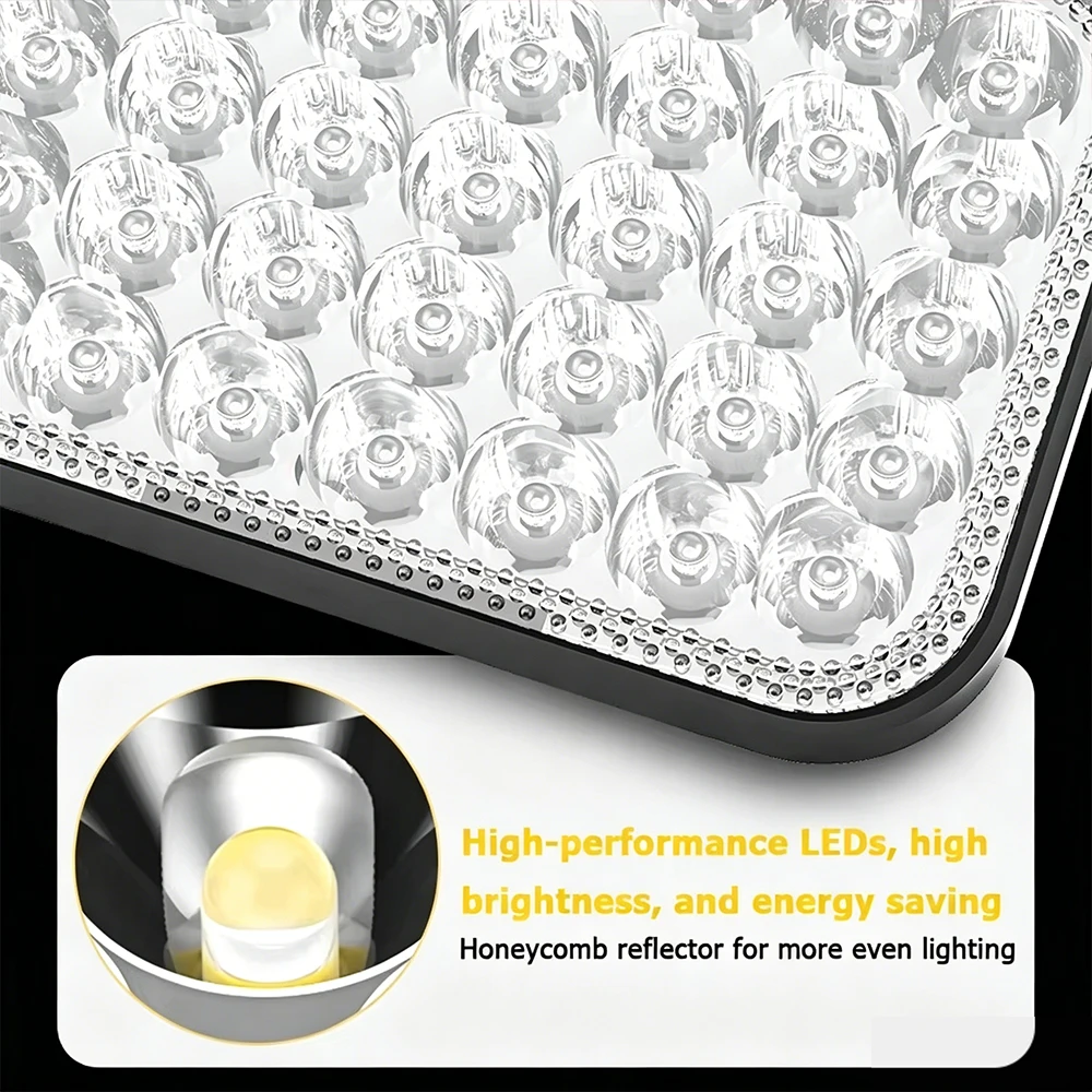 Lámpara LED de trabajo USB de emergencia con baterías Makita/Milwaukee