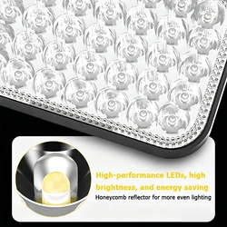 Lámpara LED de trabajo USB de emergencia con baterías Makita/Milwaukee