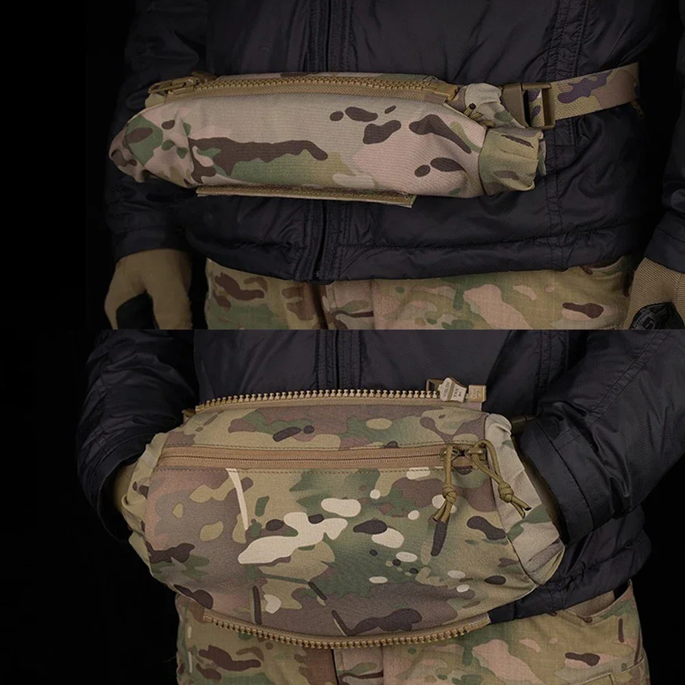 Stowable Bolsa calentadora de manos riñonera táctica para invierno - imagen 2