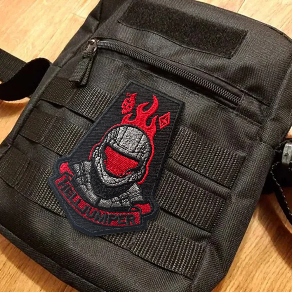 Vista en conjunto del parche Helljumper