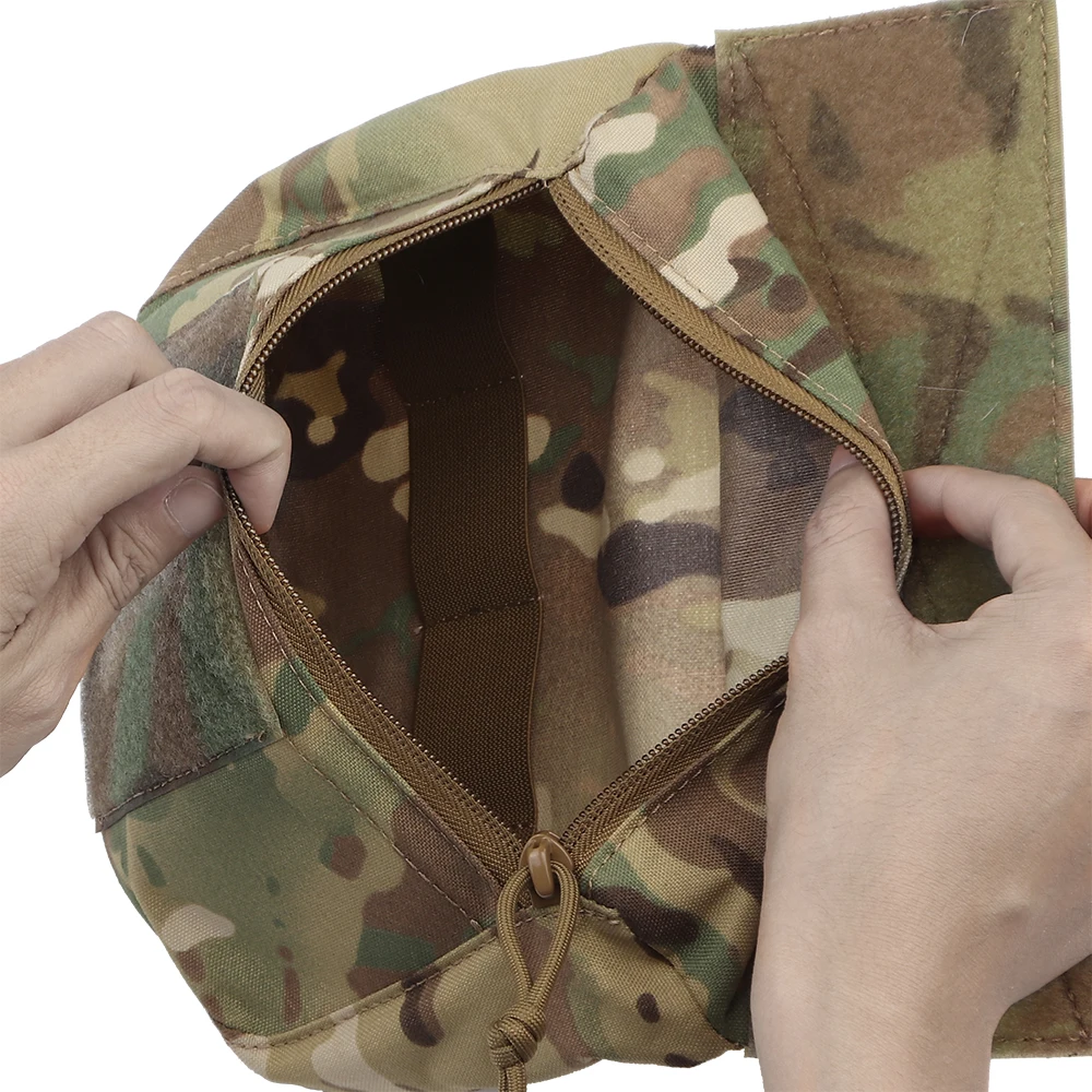 Bolsa táctica frontal MOLLE para chaleco portaplacas airsoft - imagen 3
