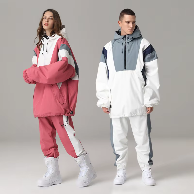 Searipe traje de nieve unisex – Chaqueta y pantalón impermeable cortavientos