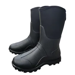 Botas de lluvia altas impermeables de neopreno antideslizantes