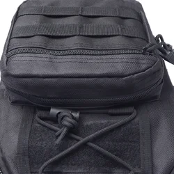 Bolsa táctica outdoor con correa de hombro para senderismo y viaje