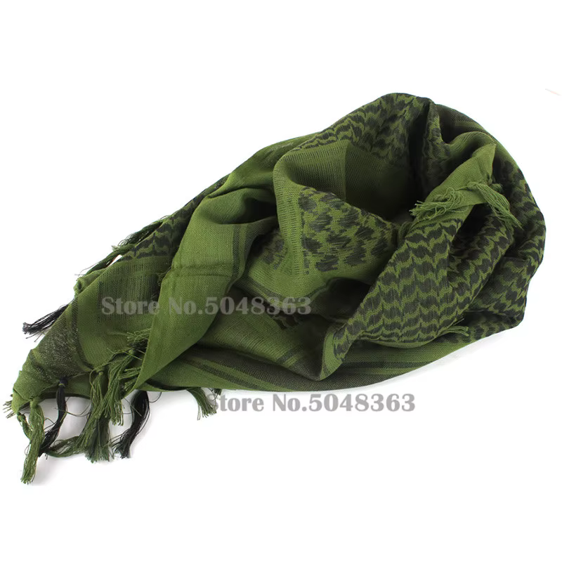 Shemagh táctico de algodón para exteriores - Unisex desierto - imagen 3