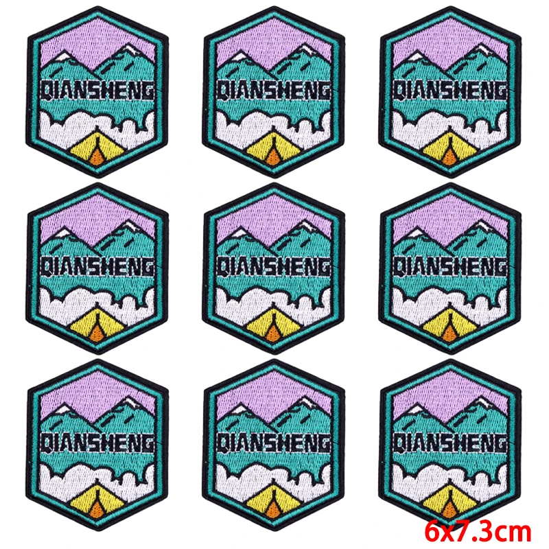 Parche termoadhesivo aventura – Insignia para ropa y mochila - imagen 3