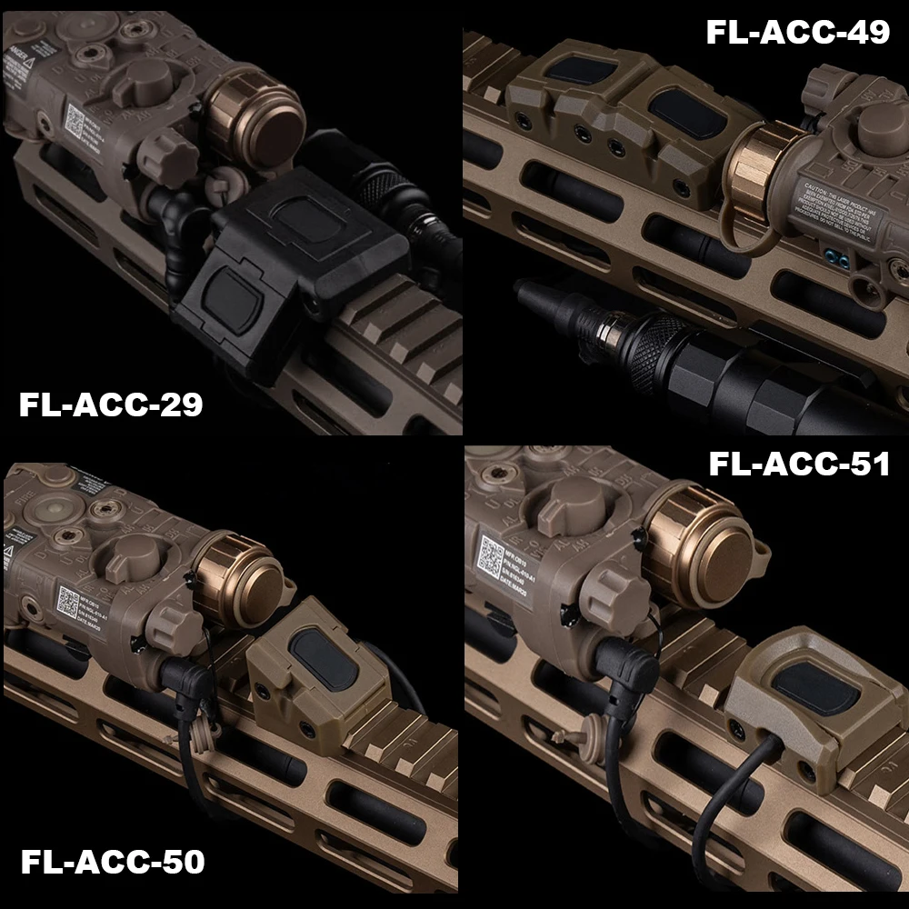 Interruptor táctico Airsoft – Adaptador botón remoto presión ligera MOD - imagen 2