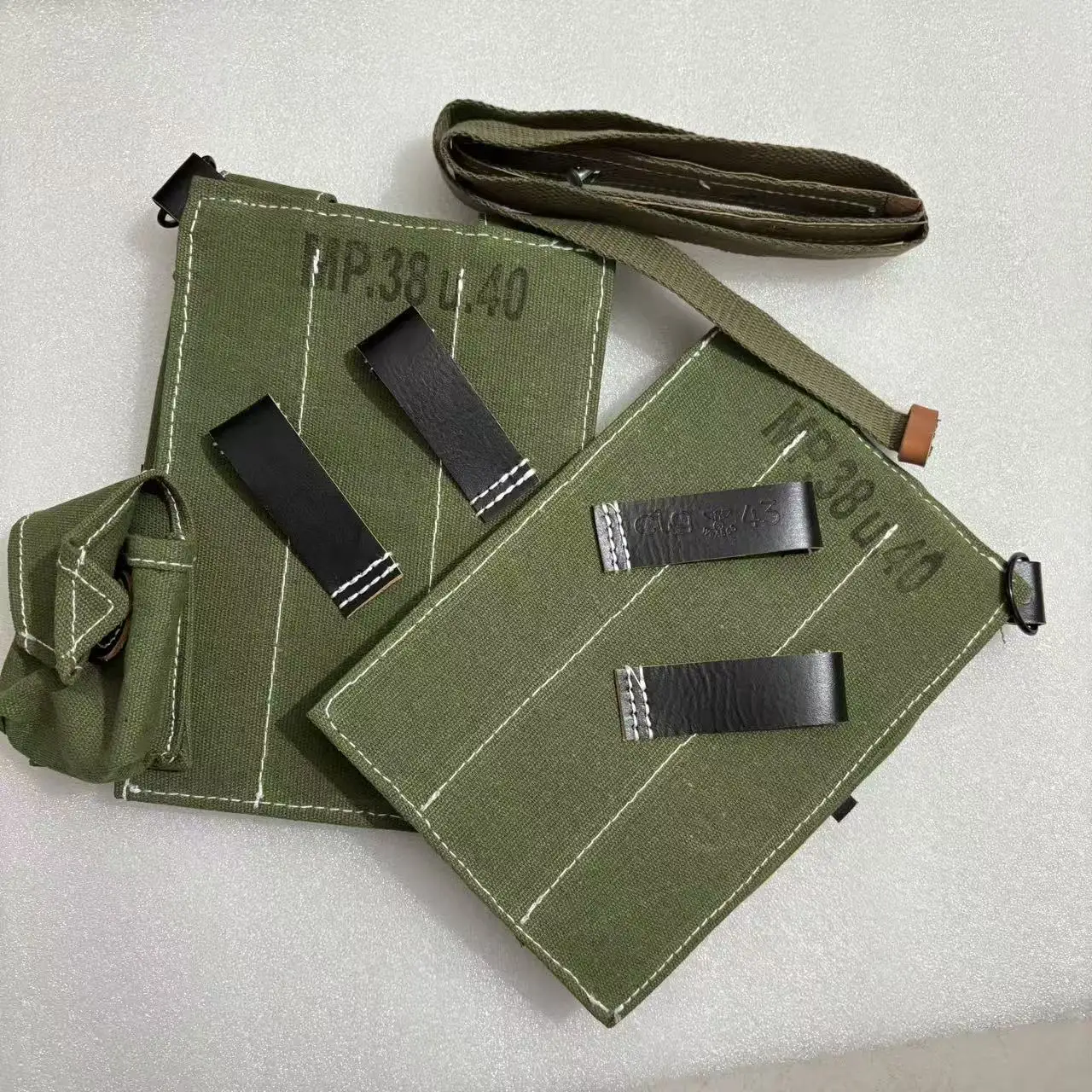 Bolsa táctica universal de lona para MP40, bandolera compacta - imagen 5
