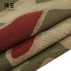 NC5050 tela camuflaje Sumpfmuster Marsh ripstop NYCO algodón-nailon