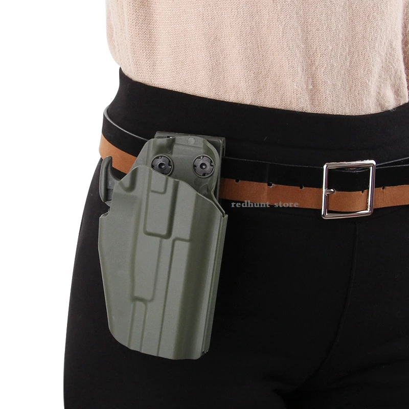 Funda táctica verde para caza