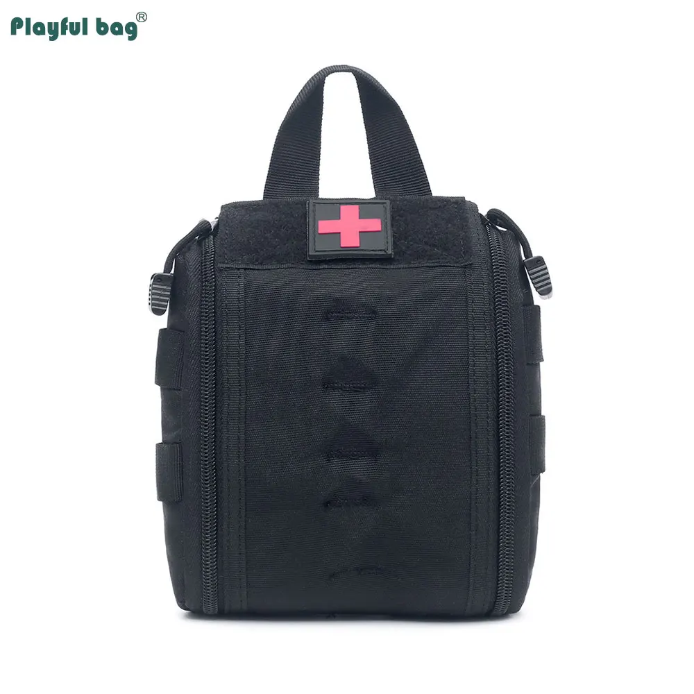 Bolsa fijado a chaleco táctico MOLLE