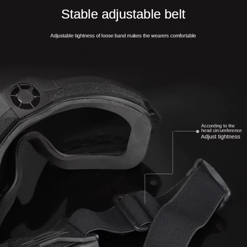 Gafas tácticas antivaho con protección para tiro, paintball y escalada - imagen 4
