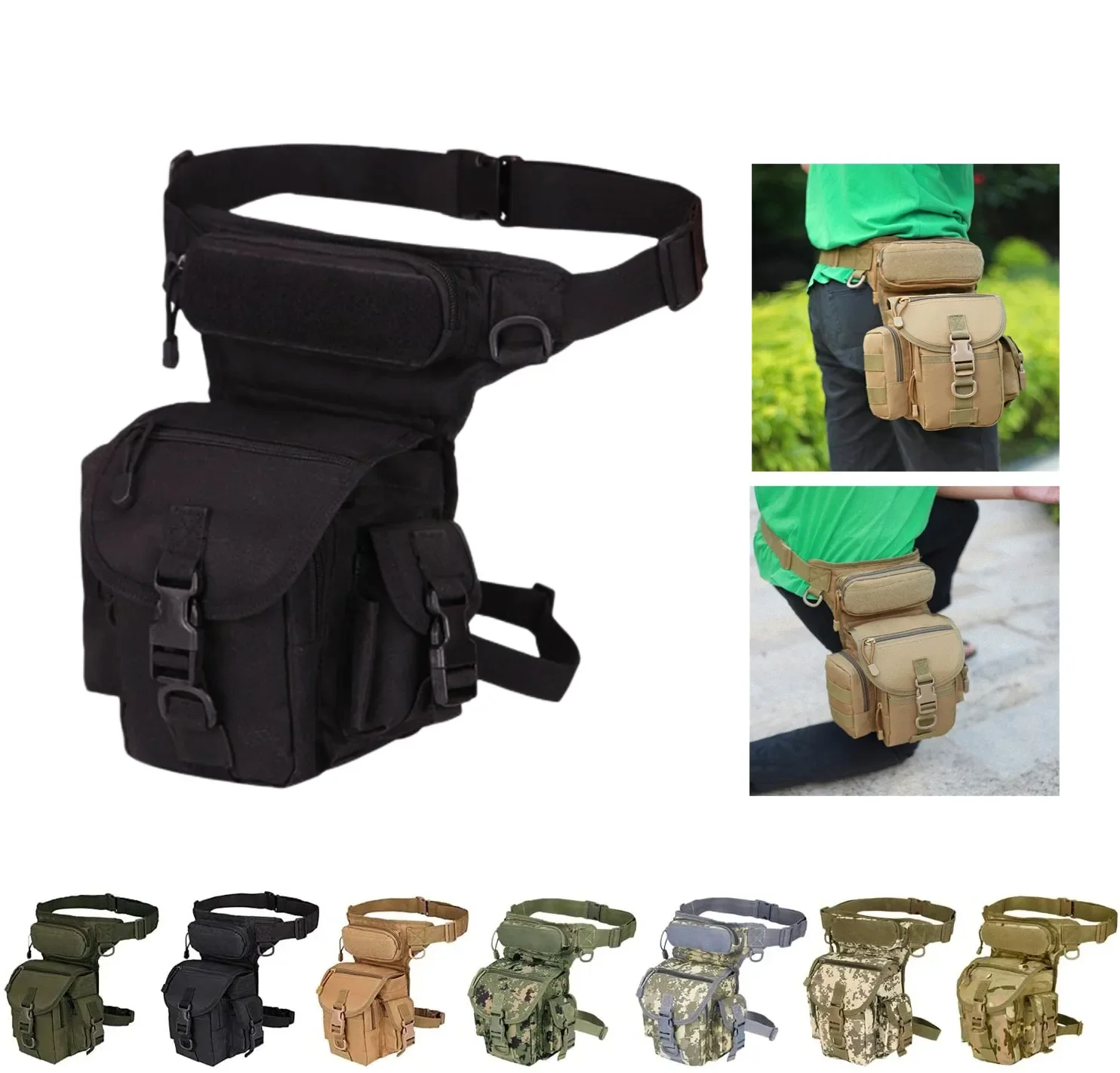 Bolsa muslera táctica impermeable para ciclismo - imagen 5