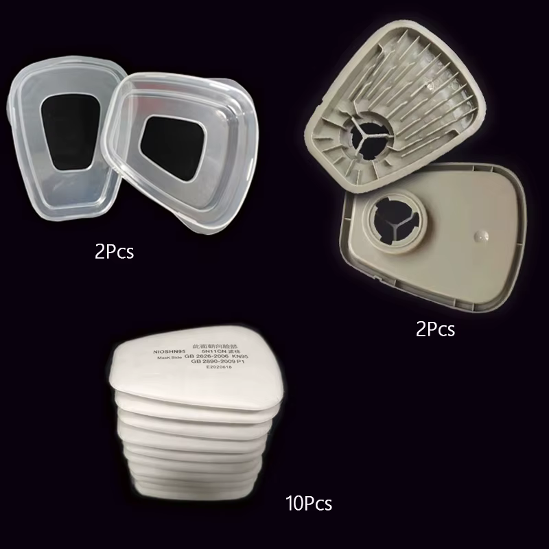 3M 5N11 Filtro para respirador 6200 7502 6800 - Protección polvo