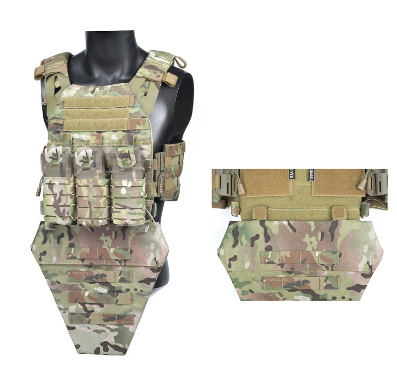 LAP Placa de protección MOLLE táctica para entrepierna Airsoft - imagen 3