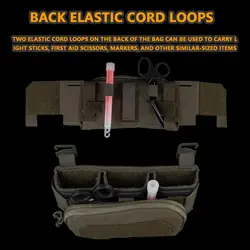 Bolsa porta cargadores triple MOLLE con subbolsillo exterior
