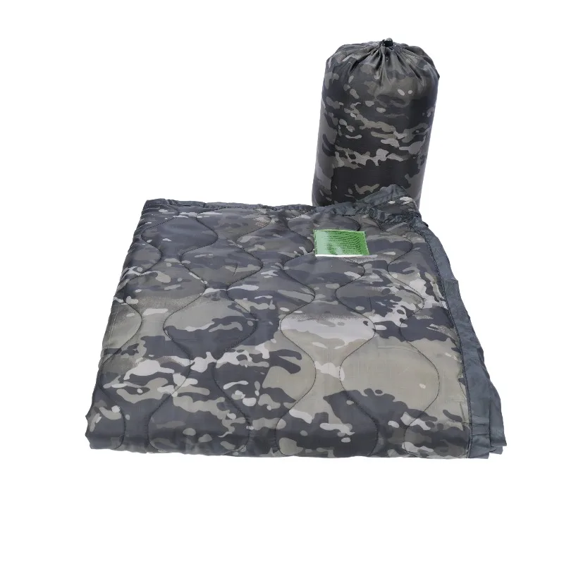 Poncho táctico militar impermeable de camuflaje – Woobie para camping - imagen 3