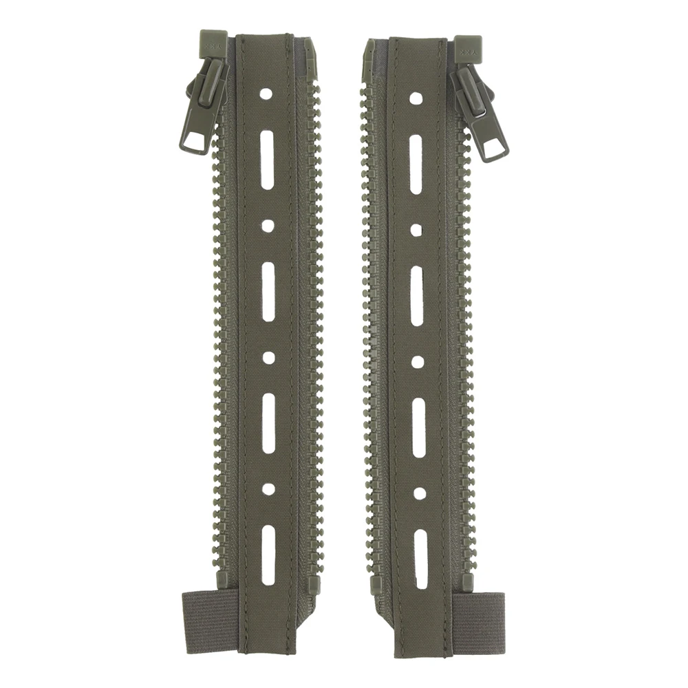 Adaptador cremallera panel trasero portaplacas modular MOLLE airsoft - imagen 5