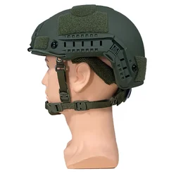 Casco táctico FAST Kevlar con suspensión Wendy y almohadilla flotante