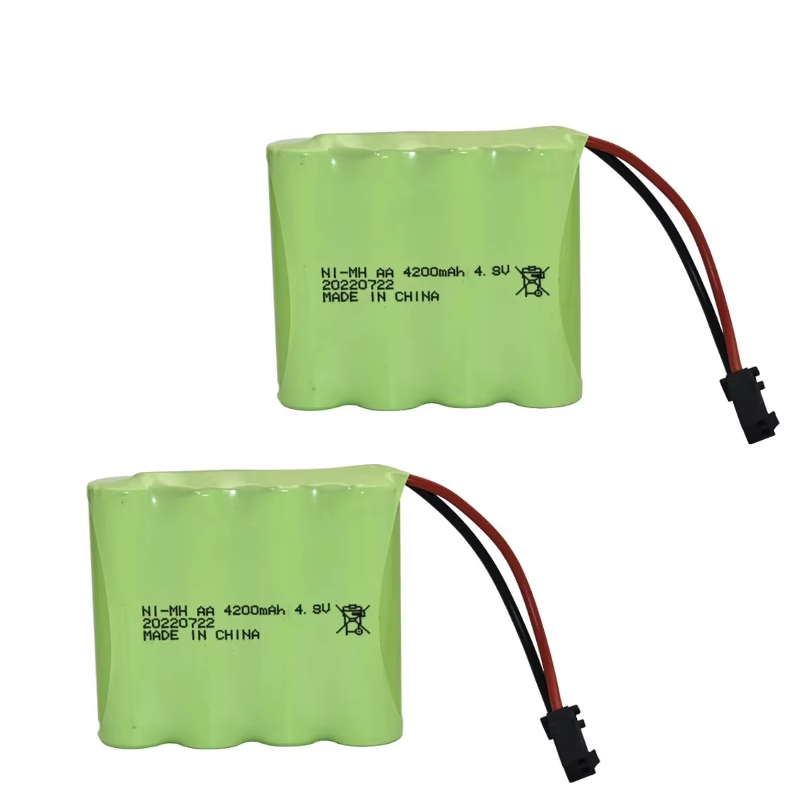 Batería Ni-MH AA 4.8V 4200mAh con conector SM – para juguetes RC - imagen 5