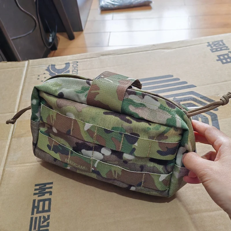 Chaleco MOLLE exterior AOR1 con bolsa grande para equipo de abdomen - imagen 3