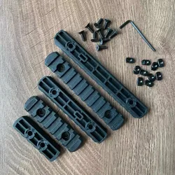Protector riel táctico piel - Montaje metálico M-LOK KeyMod