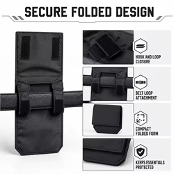 Billetera Táctica EDC Impermeable Oculta Multifuncional