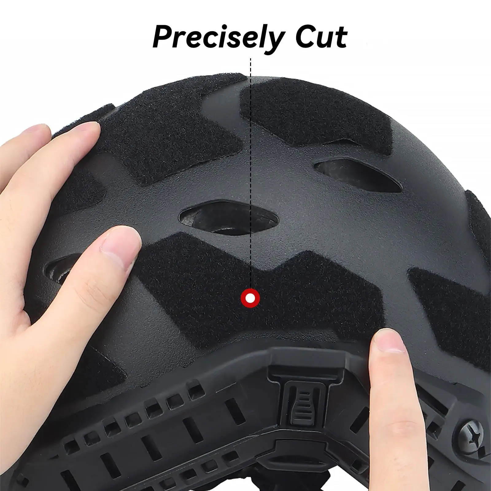 Parches velcro adhesivos para casco táctico Airsoft – 11 uds - imagen 4