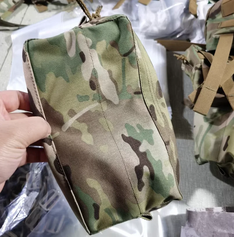 Bolsa táctica de almacenamiento MOLLE con cierre para exterior - imagen 5