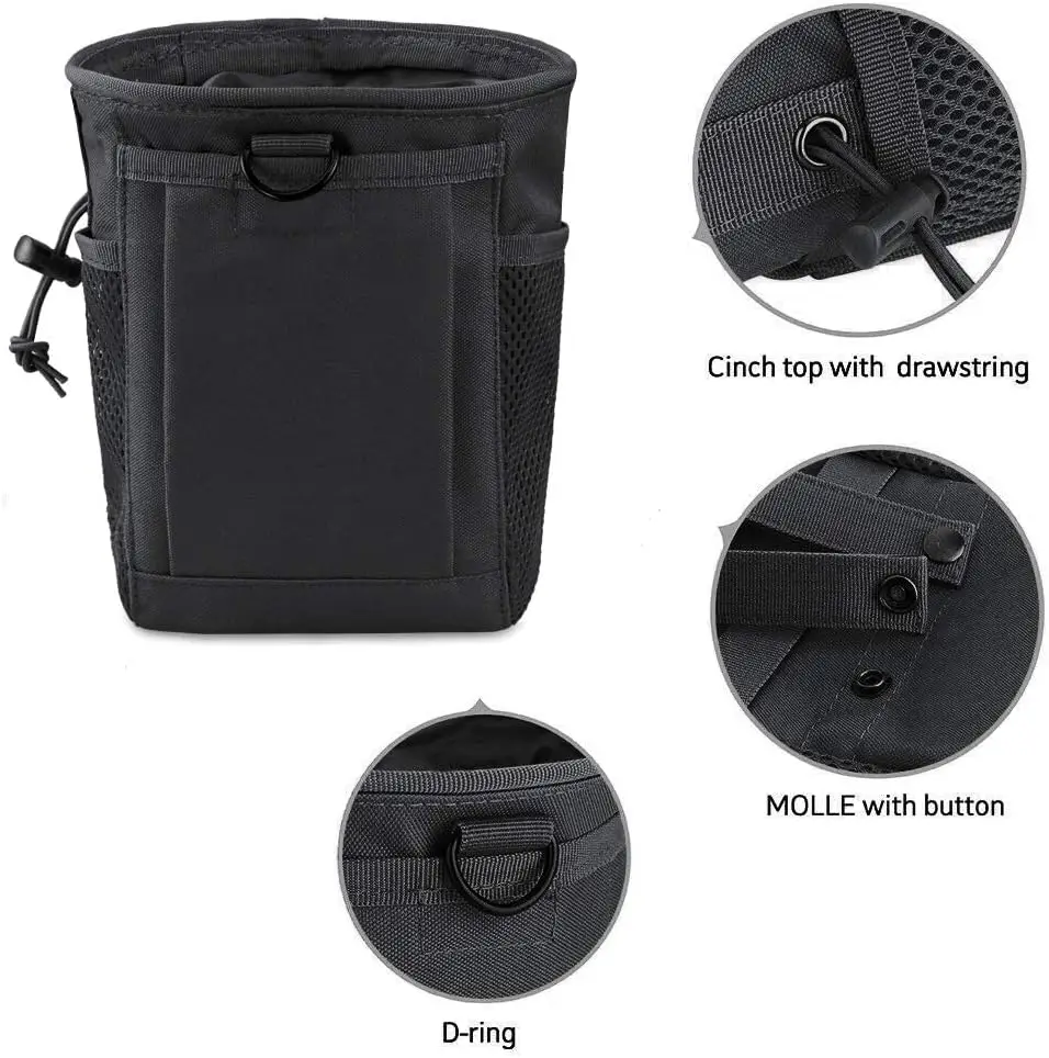 Riñonera táctica MOLLE con cinturón – Bolsa almacenamiento exterior - imagen 3