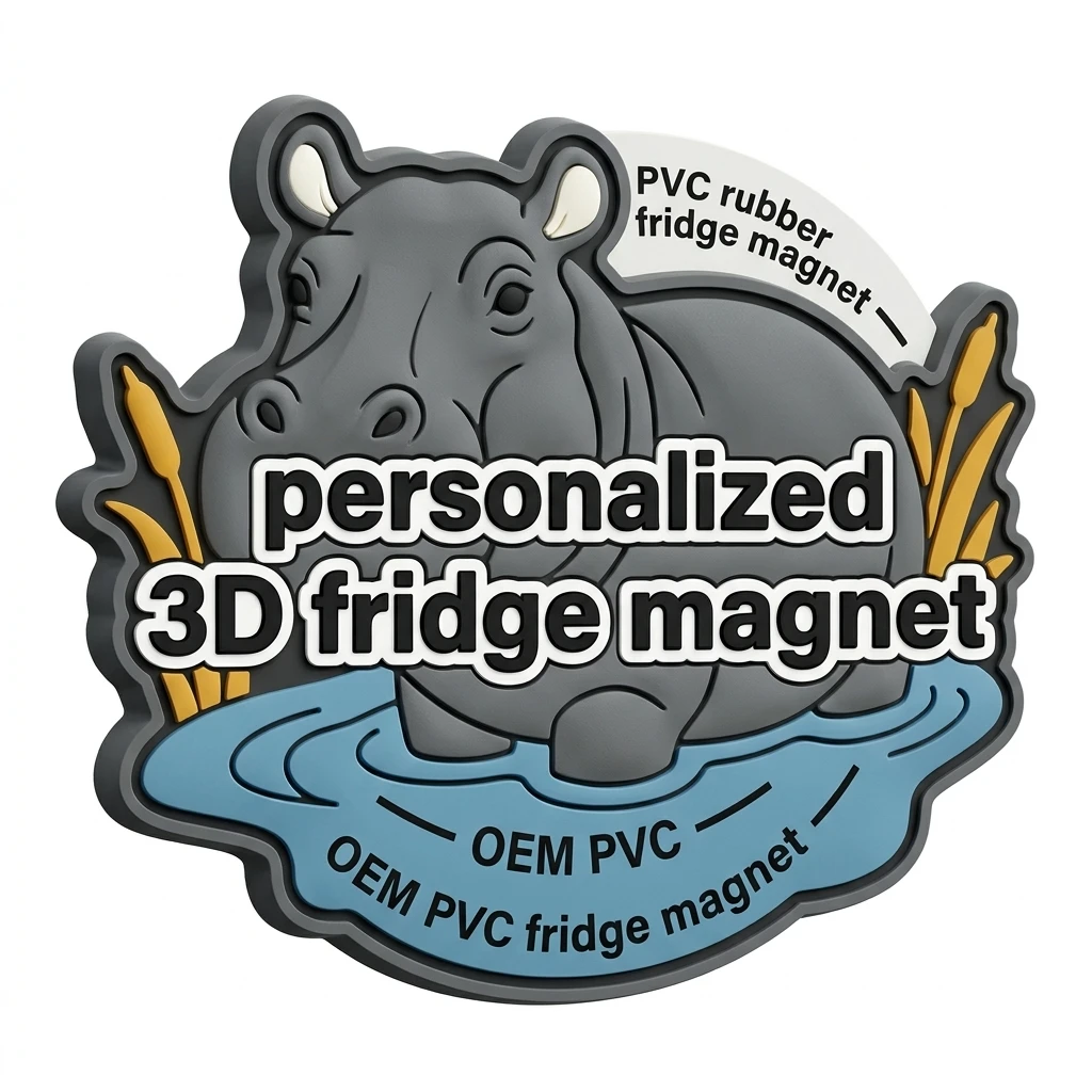 Imán de nevera personalizado de PVC 3D para recuerdo turístico - imagen 2